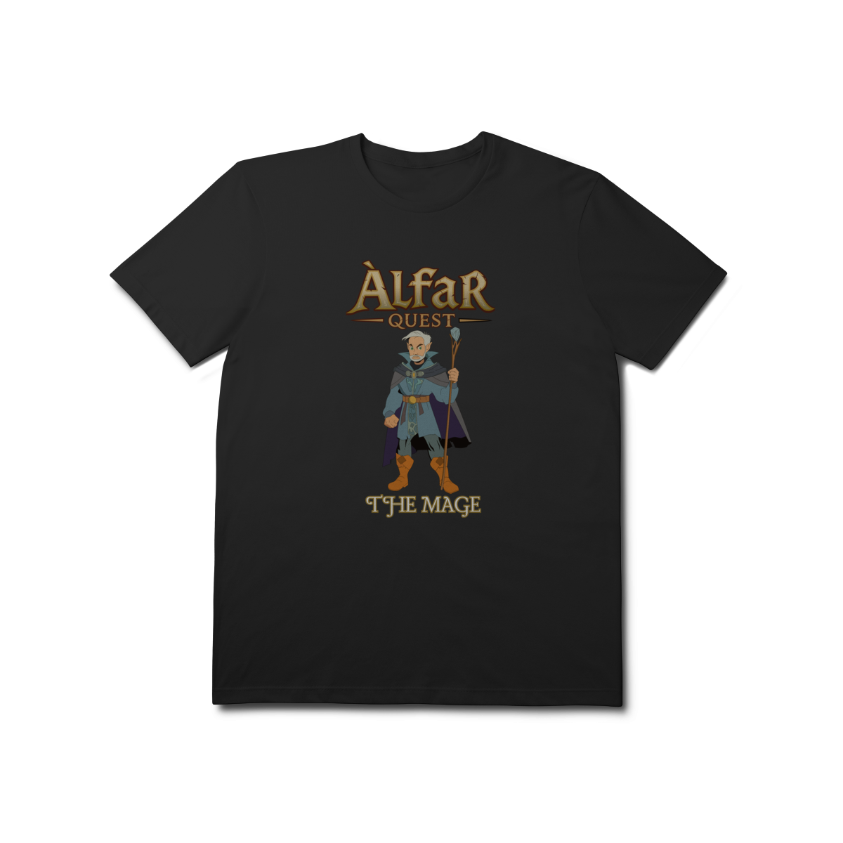 Camiseta Alfar Quest O Mago (The Mage)
