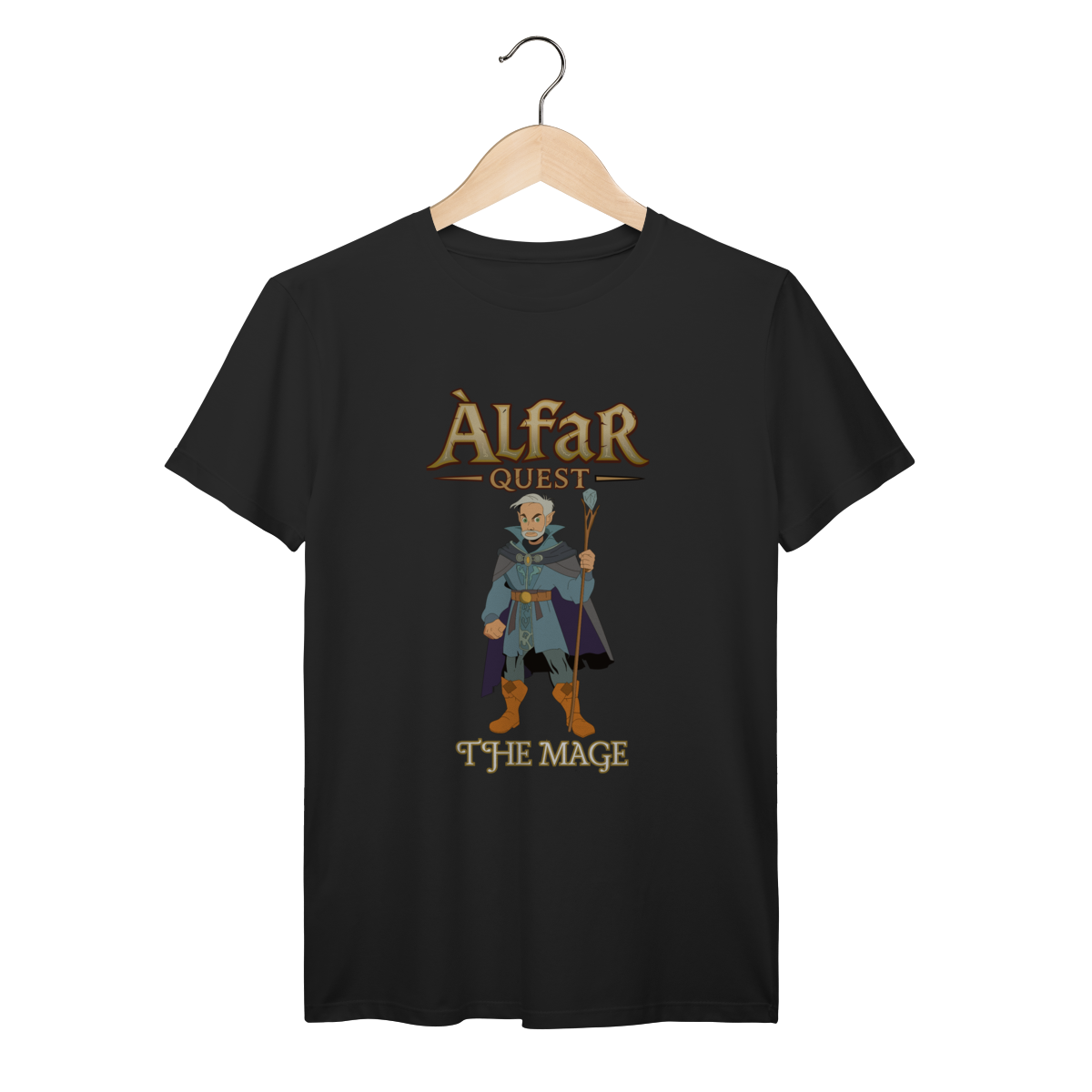 Camiseta Alfar Quest O Mago (The Mage)