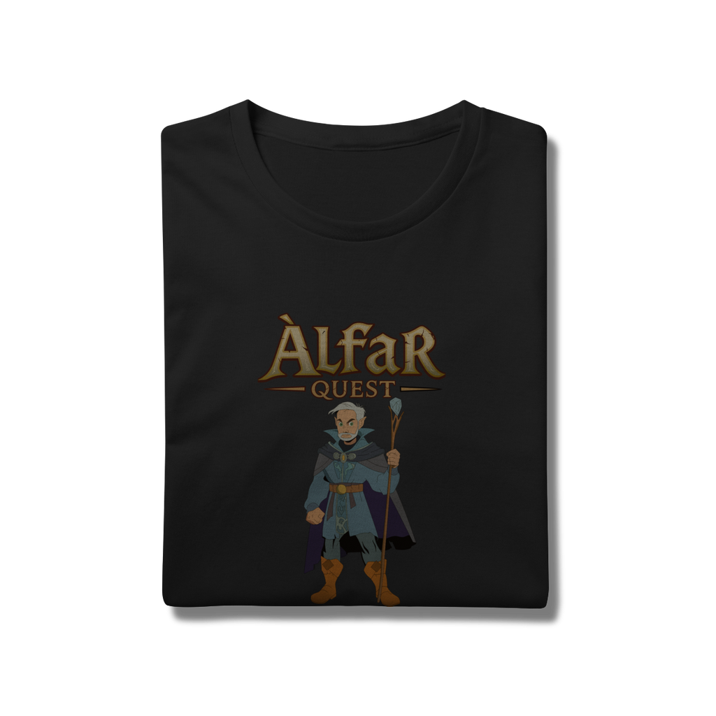 Camiseta Alfar Quest O Mago (The Mage)