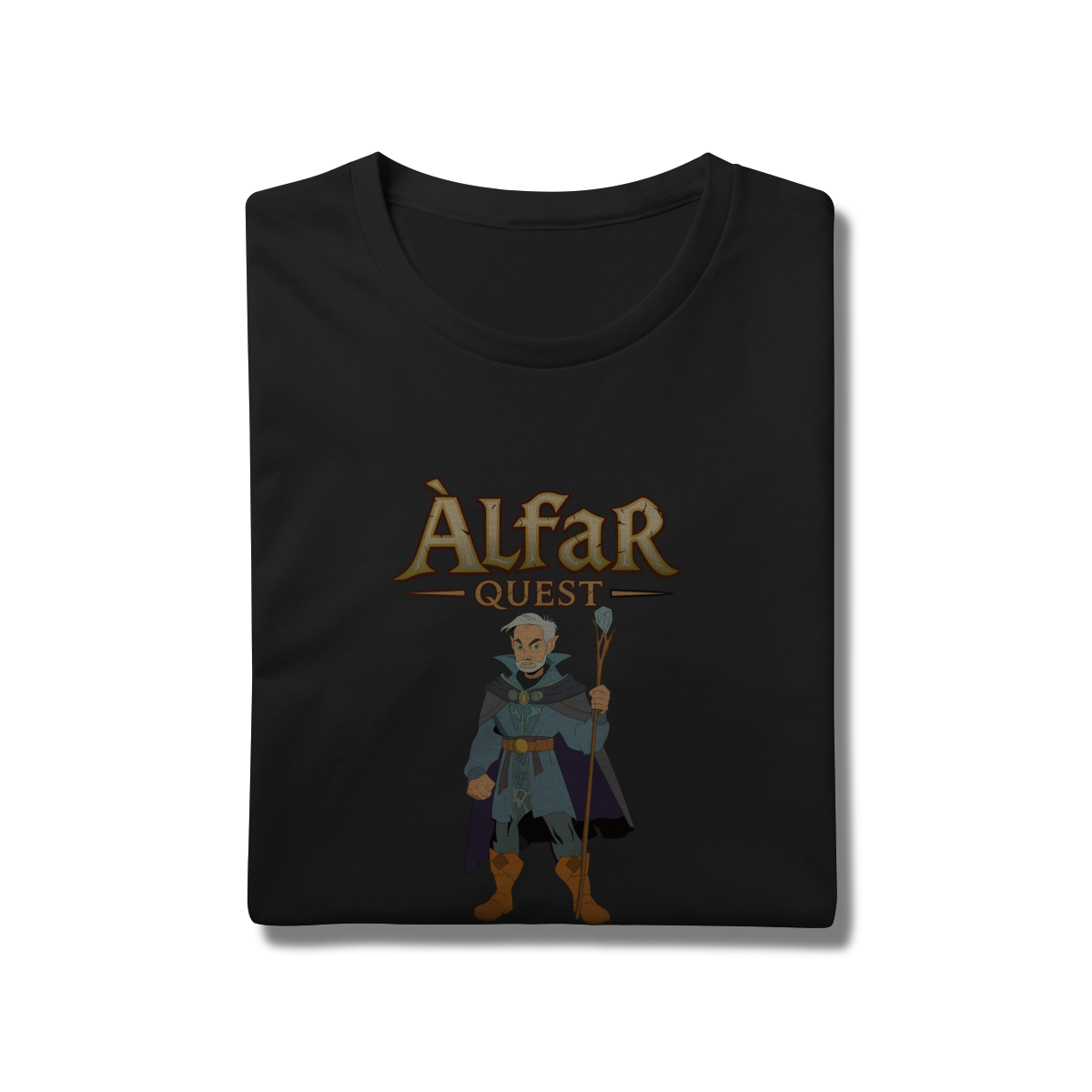 Camiseta Alfar Quest O Mago (The Mage)