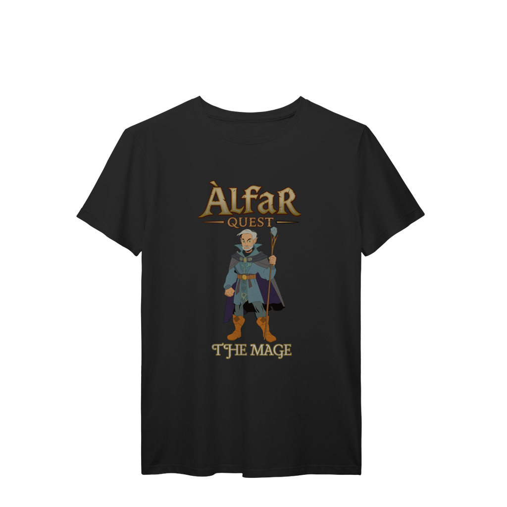 Camiseta Alfar Quest O Mago (The Mage)