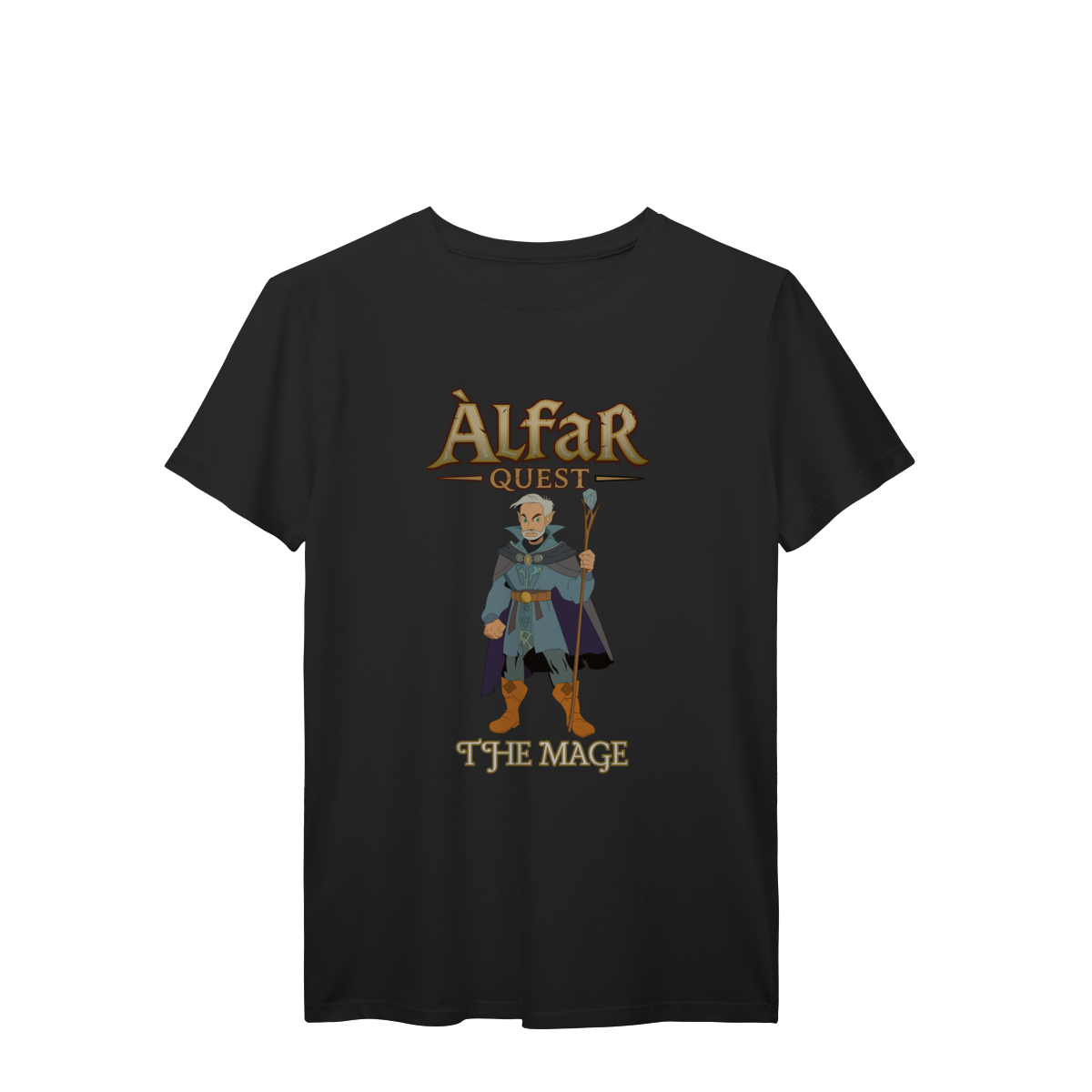 Camiseta Alfar Quest O Mago (The Mage)